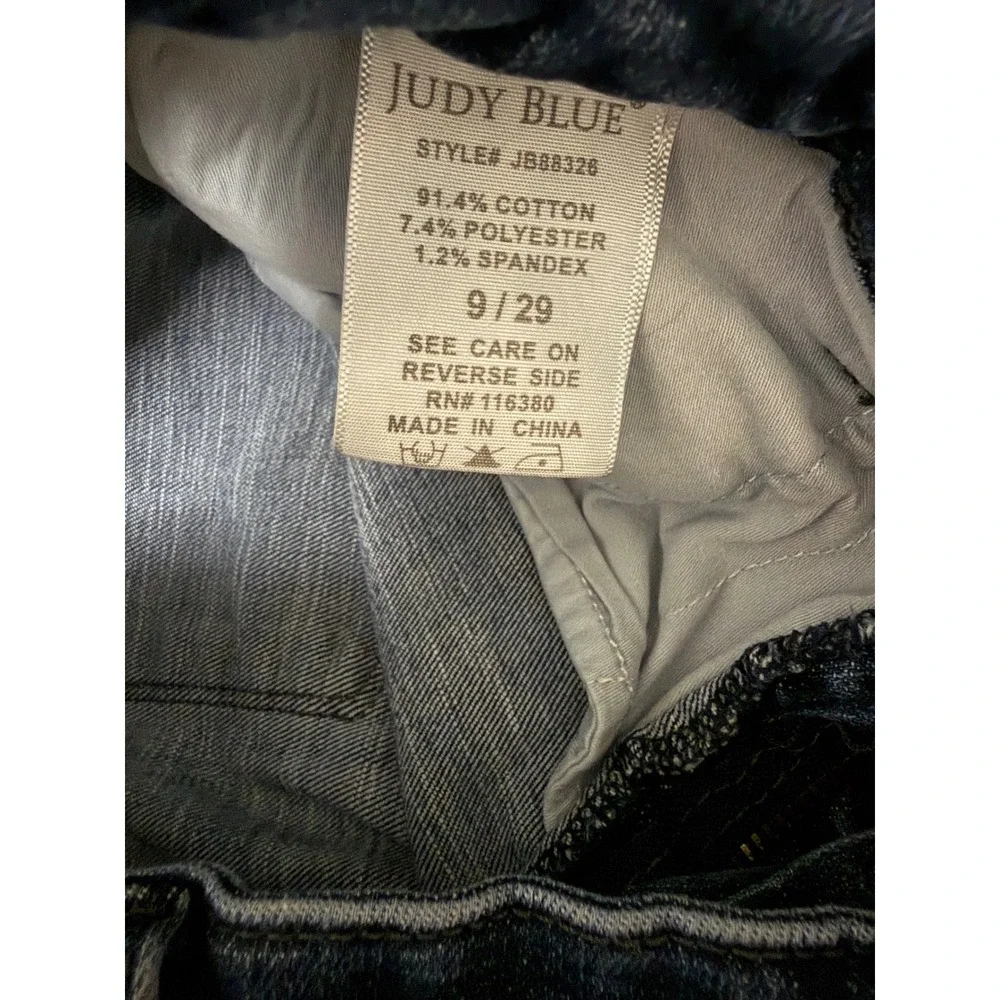 Judy Blue High Rise Skinny Jeans Medium Wash JB88328 Size 9 29 Womens Denim